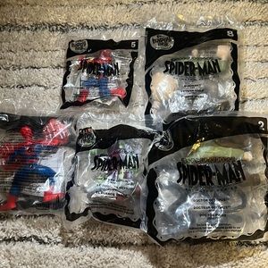 Green goblin, doctors octopus, Spider-Man lounger, sandman,